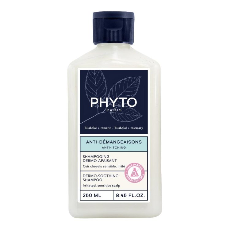 Phyto Anti-Prurito Shampoo Dermolenitivo - Shampoo per cuoio capelluto irritato e sensibile - 250 ml
