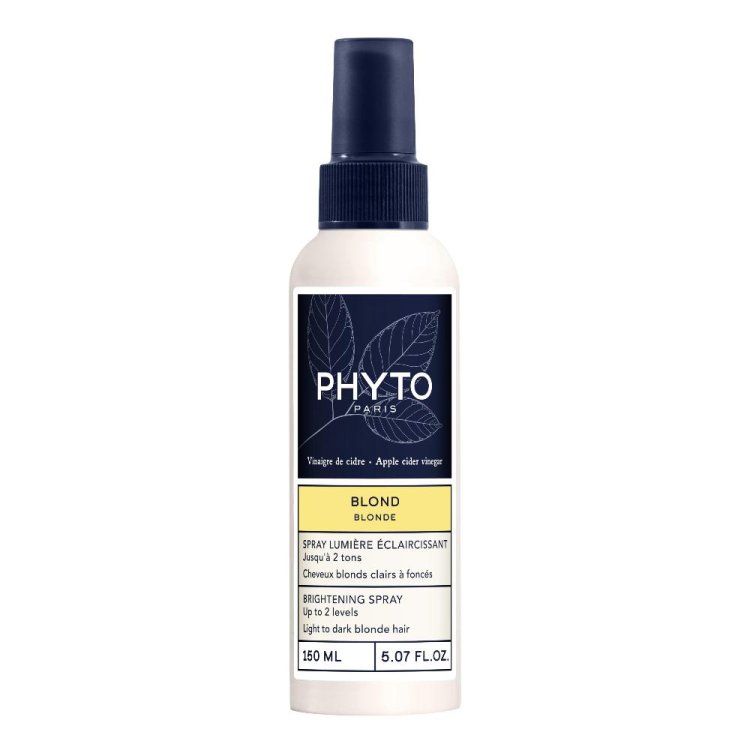 Phyto Blonde Spray Illuminante Schiarente - Spray per capelli biondo chiaro e scuro - 150 ml