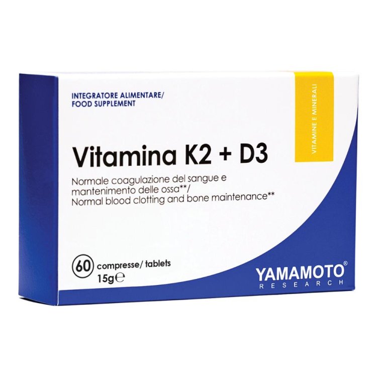 YAMAMOTO R VITAM.K2+D3 60CPR