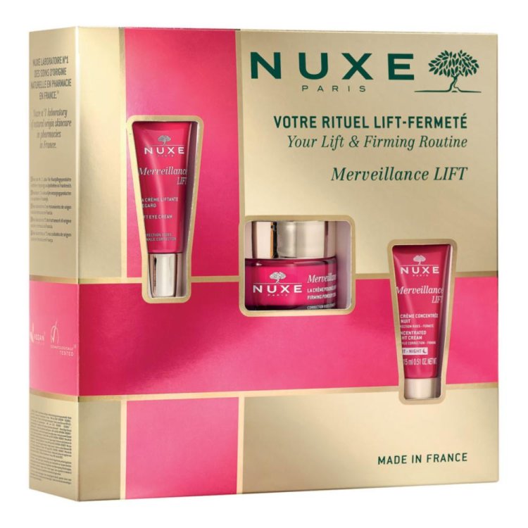 Nuxe Cofanetto di Natale 2024 Merveillance Lift - Crema effetto lifting 50 ml + Contorno occhi 15 ml + Crema notte 15 ml Nuxe Cofanetto di Natale 2024 Merveillance Lift - Crema effetto lifting 50 ml + Contorno occhi 15 ml + Crema notte 15 ml
