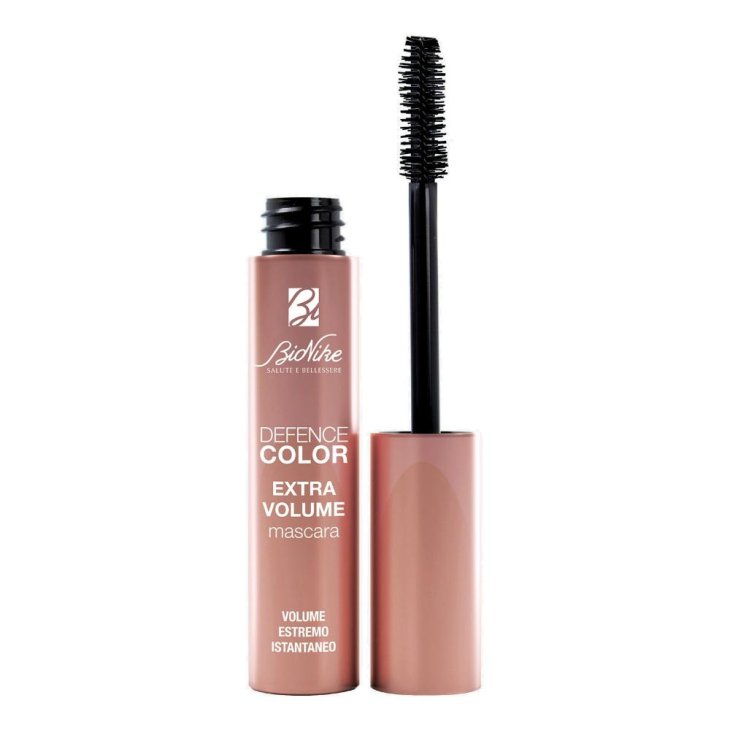 Bionike Defence Color Mascara Extra Volume - Mascara volumizzante effetto ciglia finte - 8 ml - Nuovo packaging