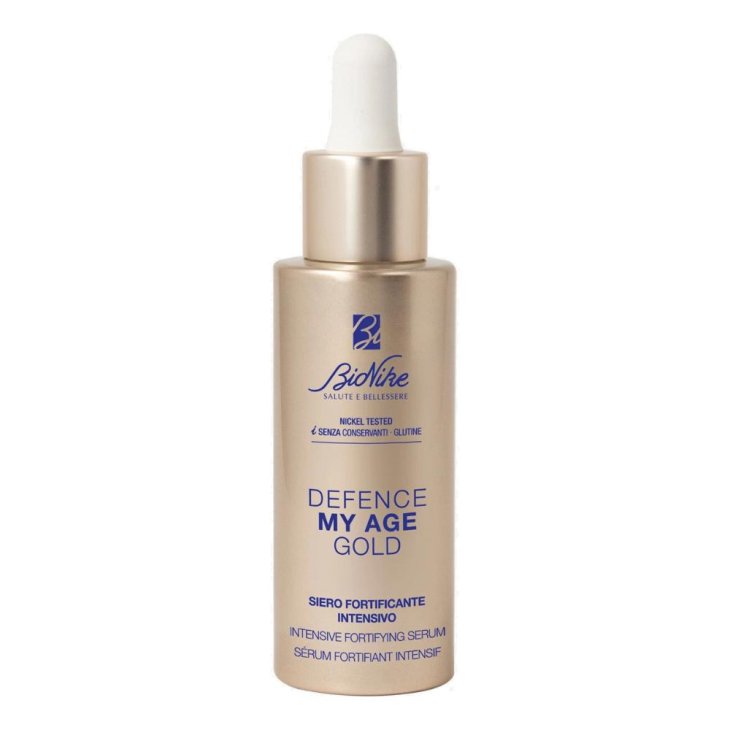 Bionike Defence My Age Gold Siero Viso - Trattamento fortificante intensivo - 30 ml