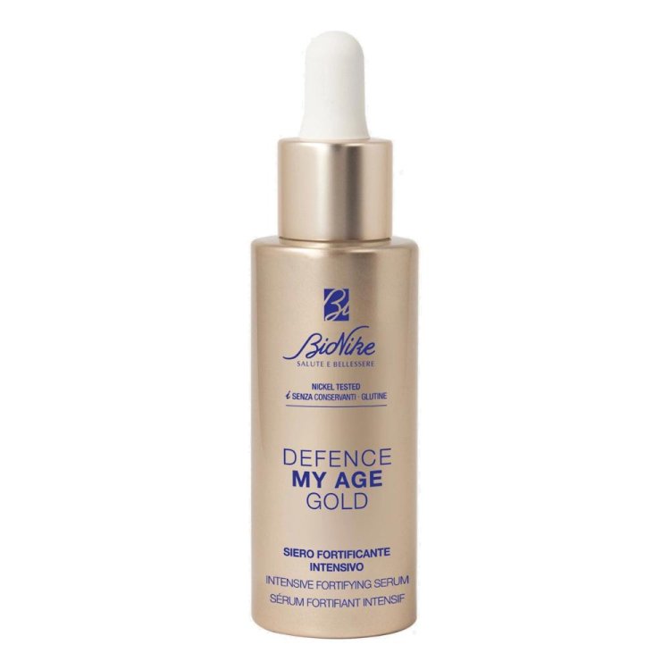 Bionike Defence My Age Gold Siero Viso - Trattamento fortificante intensivo - 30 ml