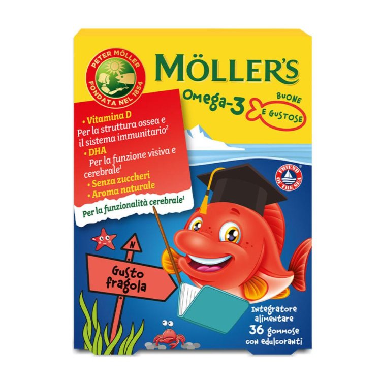 MOLLER'S Omega3 Jelly 36Gomm. MOLLER'S Omega3 Jelly 36Gomm.