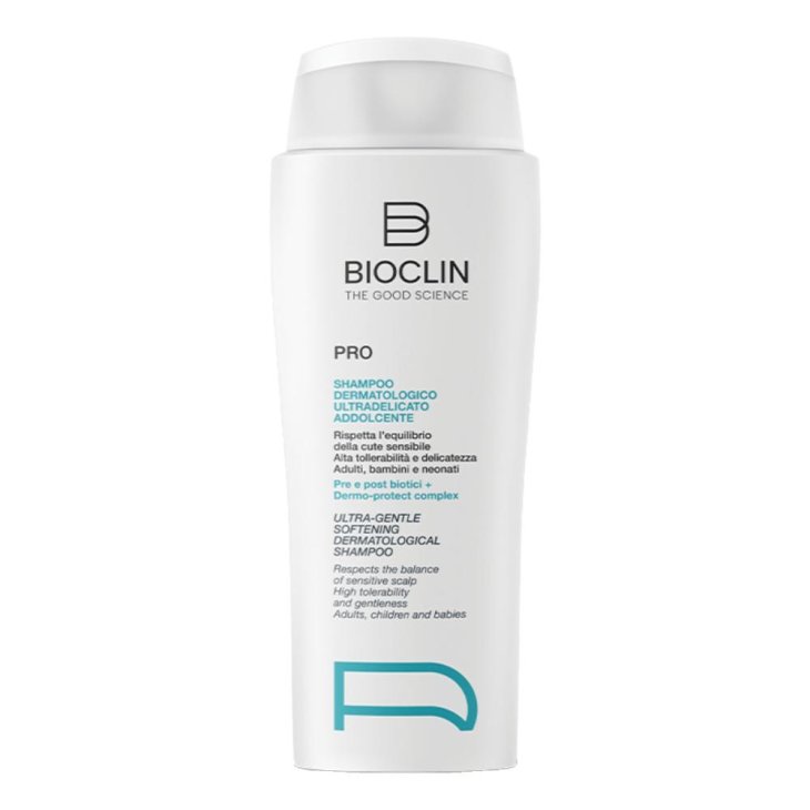 Bioclin Pro Shampoo Dermatologico Ultradelicato Addolcente - Shampoo delicato per cuoio capelluto sensibile - 400 ml