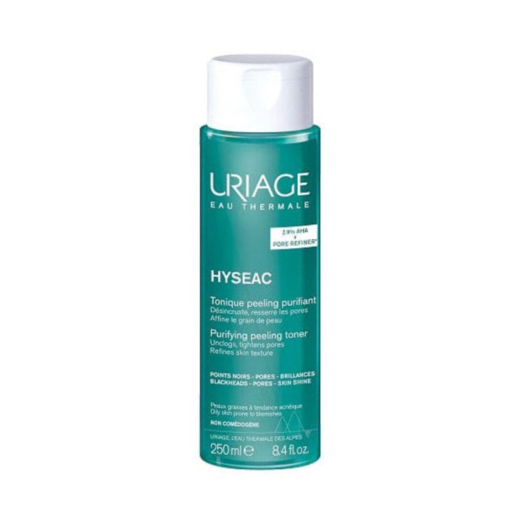 Uriage Hyseac Tonico Peeling Purificante - Tonico anti-imperfezioni per pelle mista e grassa - 250 ml