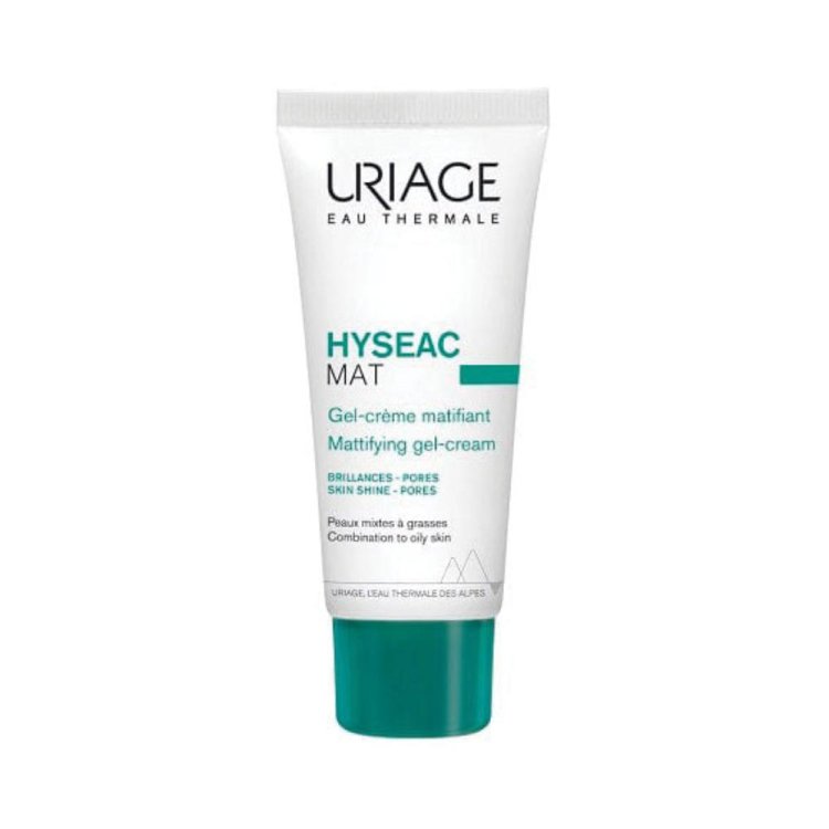 Uriage Hyseac Mat Crema Viso - Gel-crema opacizzante per pelle mista e grassa - 40 ml