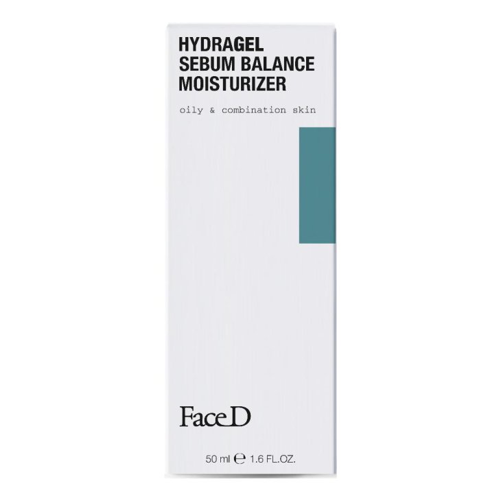 FaceD Hydrogel Sebum Balance Moisturizer - Gel-crema viso sebo riequilibrante per pelle mista e grassa - 50 ml