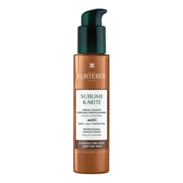 Rene Furterer Sublime Karité Crema Lisciante - Crema nutriente per capelli secchi e molto secchi - 100 ml