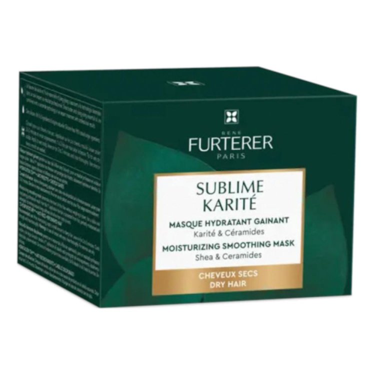 Rene Furterer Sublime Karité Maschera Idratante Disciplinante - Maschera districante per capelli secchi - 200 ml