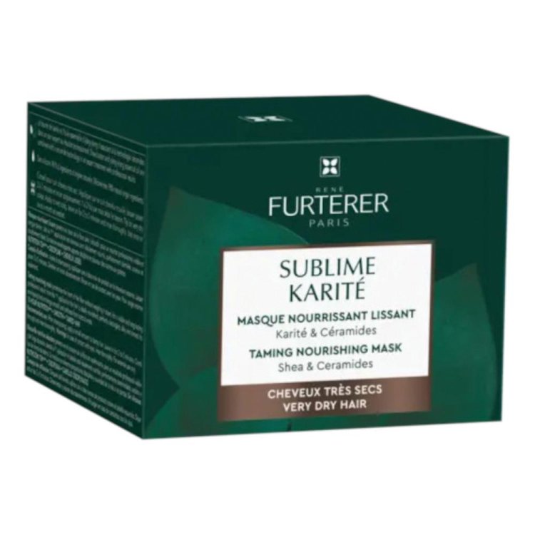 Rene Furterer Sublime Karité Maschera Nutritiva Lisciante - Maschera nutriente per capelli molto secchi - 200 ml