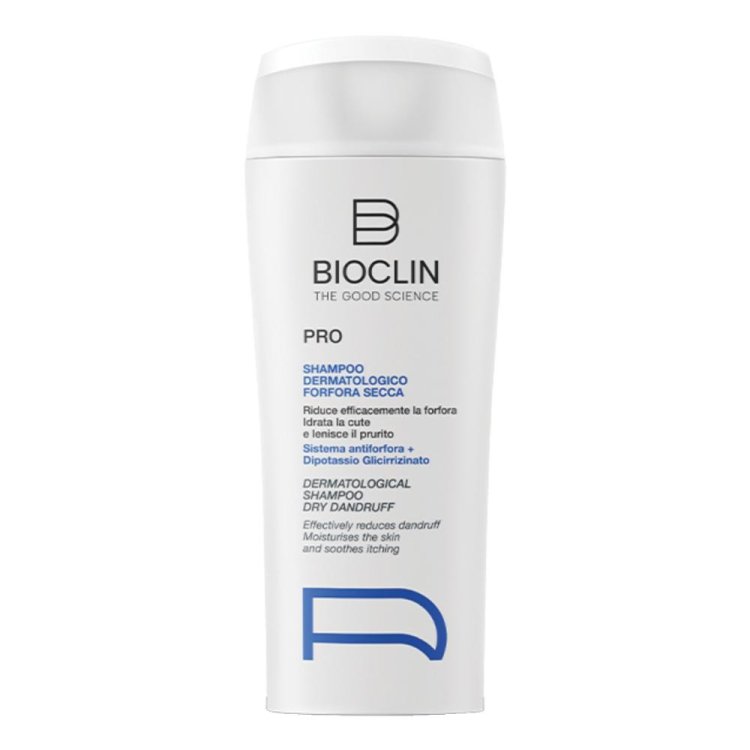 Bioclin Pro Shampoo Dermatologico Forfora Secca - Shampoo idratante antiforfora - 200 ml