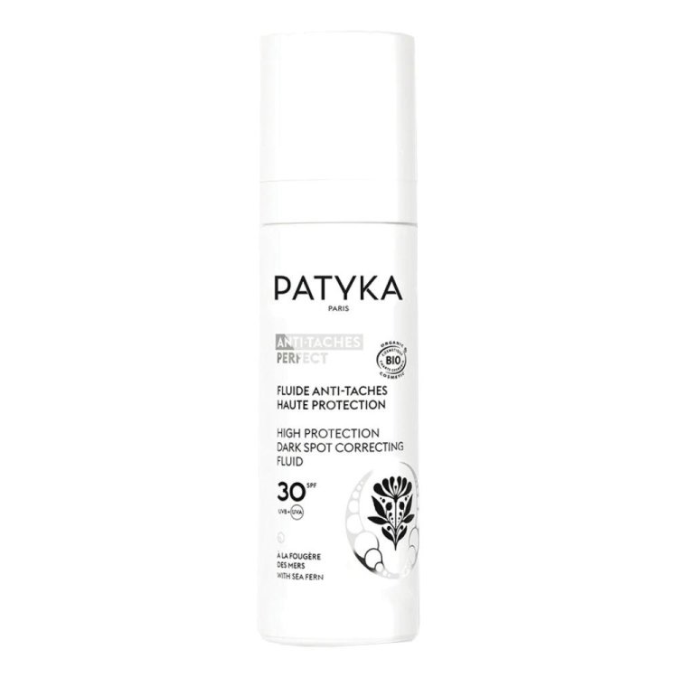 Patyka Fluido Antimacchie Alta Protezione SPF30 - Crema da giorno per macchie scure da iperpigmentazione - 40 ml