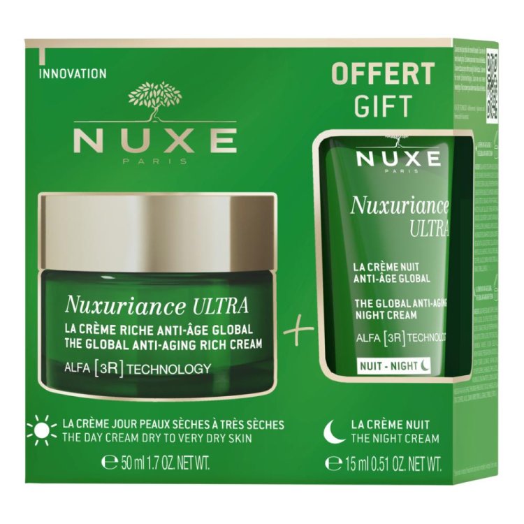 Nuxe Kit Nuxuriance Ultra Antietà Globale - Crema ricca giorno 50 ml + Crema notte 15 ml