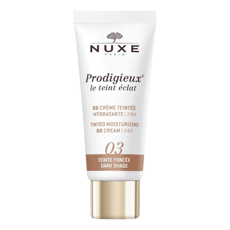 Nuxe Prodigieux Le Teint èclat 03 - BB cream colorata idratante - Tonalità scura - 30 ml