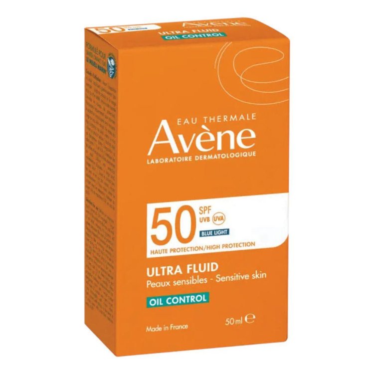 Avene Solare Ultra Fluid Oil Contol SPF50 - Fluido viso opacizzante per pelle sensibile - 50 ml Avene Solare Ultra Fluid Oil Contol SPF50 - Fluido viso opacizzante per pelle sensibile - 50 ml