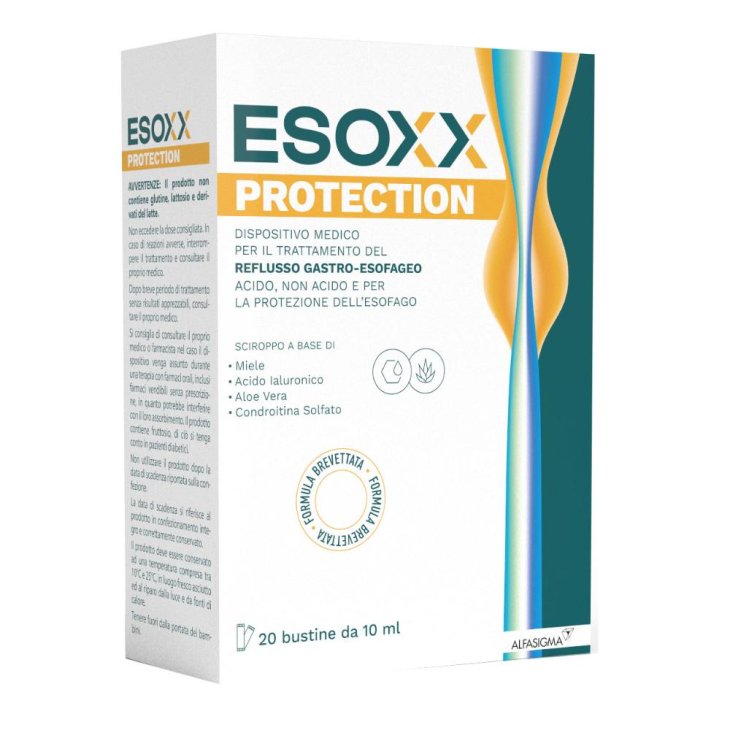 Esoxx Protection - Per il trattamento del reflusso gastroesofageo - 20 buste