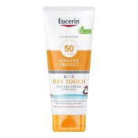 Eucerin Sun Sensitive Protect Kids Dry Touch Gel Crema SPF50+ - Protezione solare per bambini resistente all'acqua - 200 ml