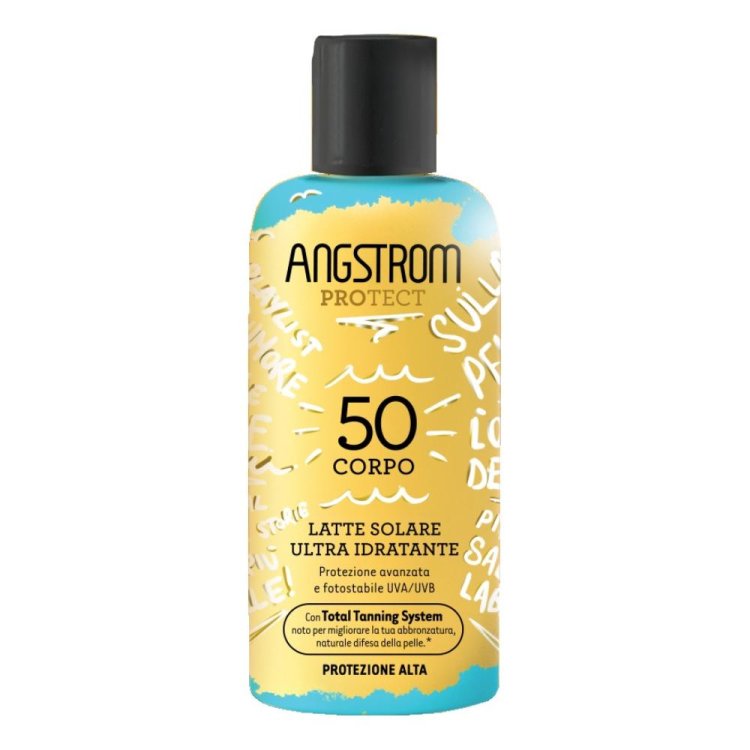Angstrom Latte Solare Ultra Idratante SPF50+ Limited Edition - Protezione solare molto alta adatta per il corpo - 200 ml Angstrom Latte Solare Ultra Idratante SPF50+ Limited Edition - Protezione solare molto alta adatta per il corpo - 200 ml