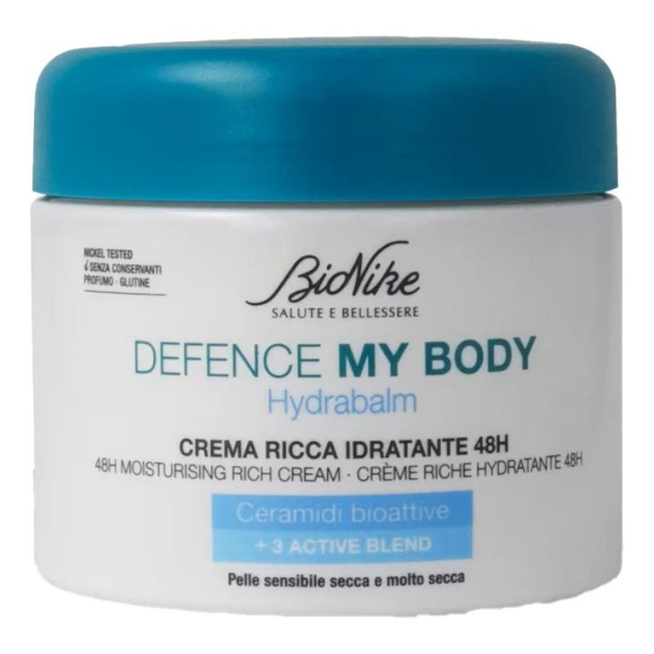 Bionike Defence My Body Hydra Balm - Crema ricca idratante per pelle secca e molto secca - 320 ml Bionike Defence My Body Hydra Balm - Crema ricca idratante per pelle secca e molto secca - 320 ml