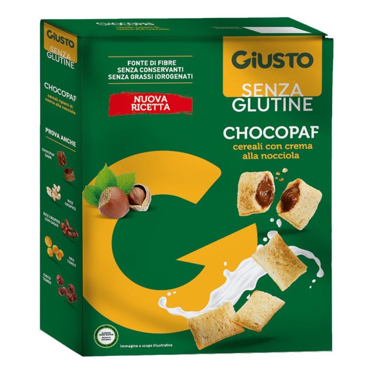 GIUSTO S/G CHOCOPAF 250g