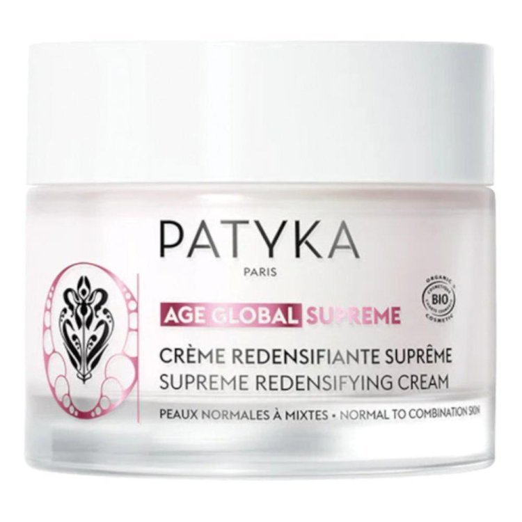 Patyka Age Global Supreme Crema Ridensificante - Crema antirughe suprema per pelle normale e mista - 50 ml