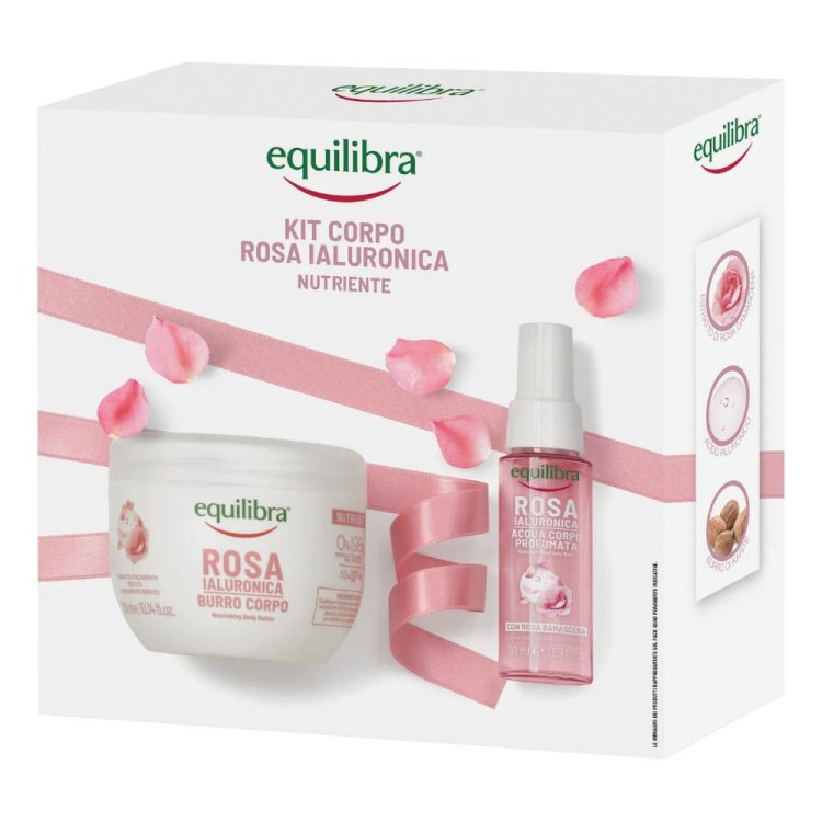 EQUILIBRA KIT CORPO ROSA IALURONICA