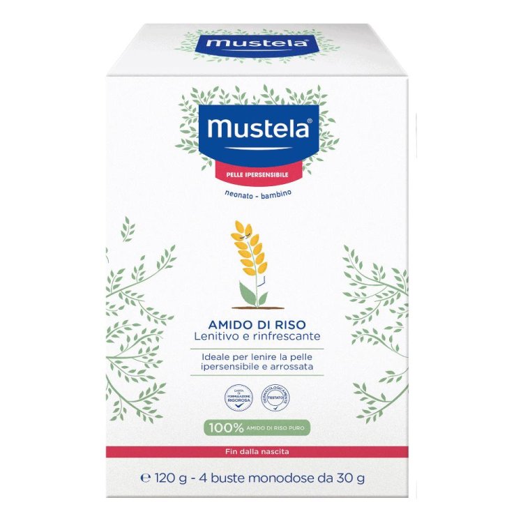 MUSTELA Amido Riso 4x30g