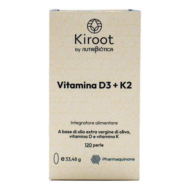 KIROOT VITAMINA D3+K2 120Perle