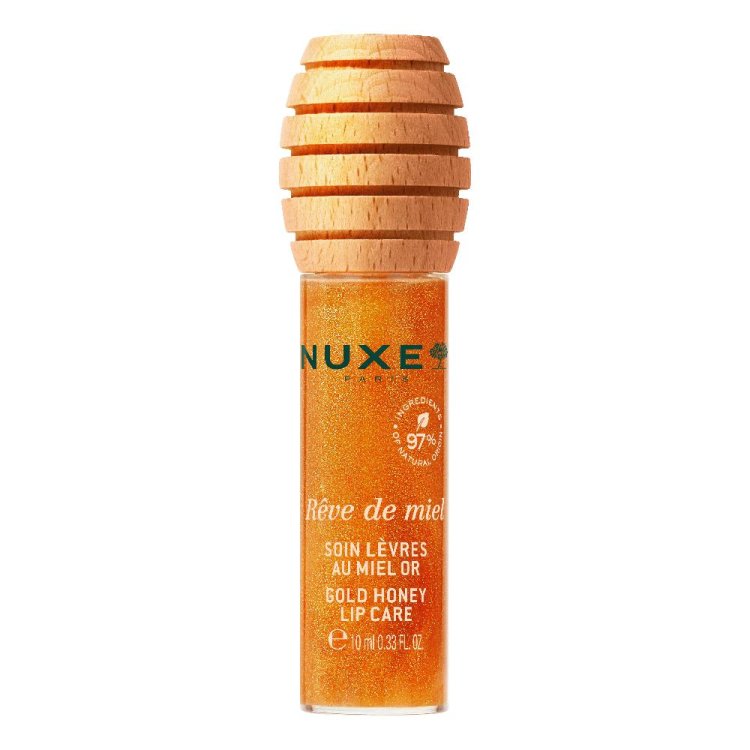 Nuxe Reve de miel Gold Honey Lipcare - Gloss al miele dorato ultra brillante - 10 ml Nuxe Reve de miel Gold Honey Lipcare - Gloss al miele dorato ultra brillante - 10 ml