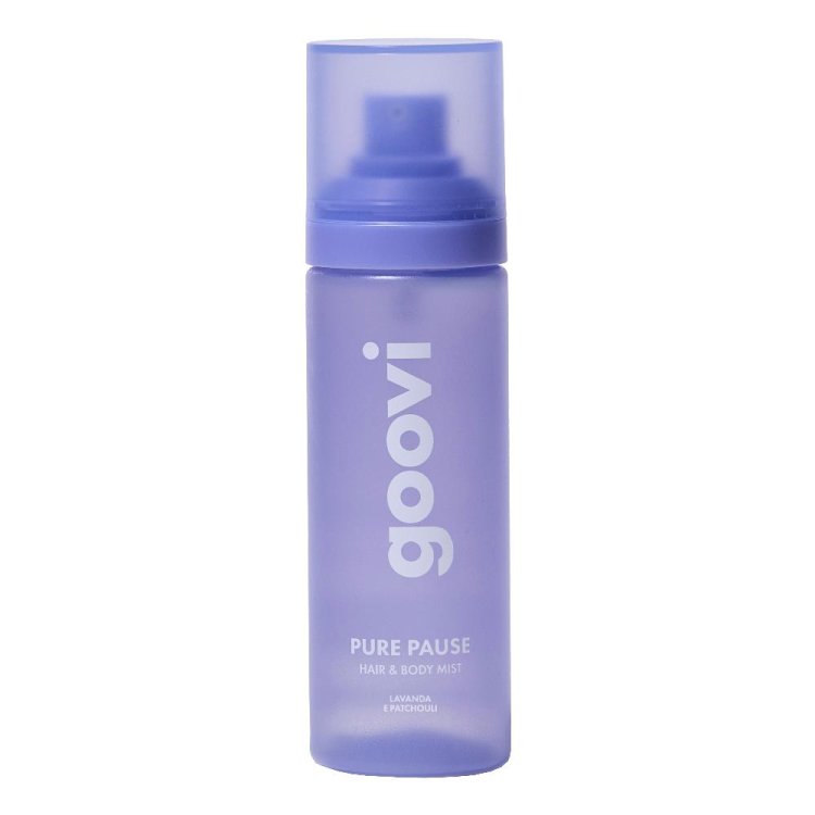 Goovi Hair&body Mist Pure Pause - Acqua profumata corpo e capelli - Lavanda e Patchouli - 100 ml Goovi Hair&body Mist Pure Pause - Acqua profumata corpo e capelli - Lavanda e Patchouli - 100 ml