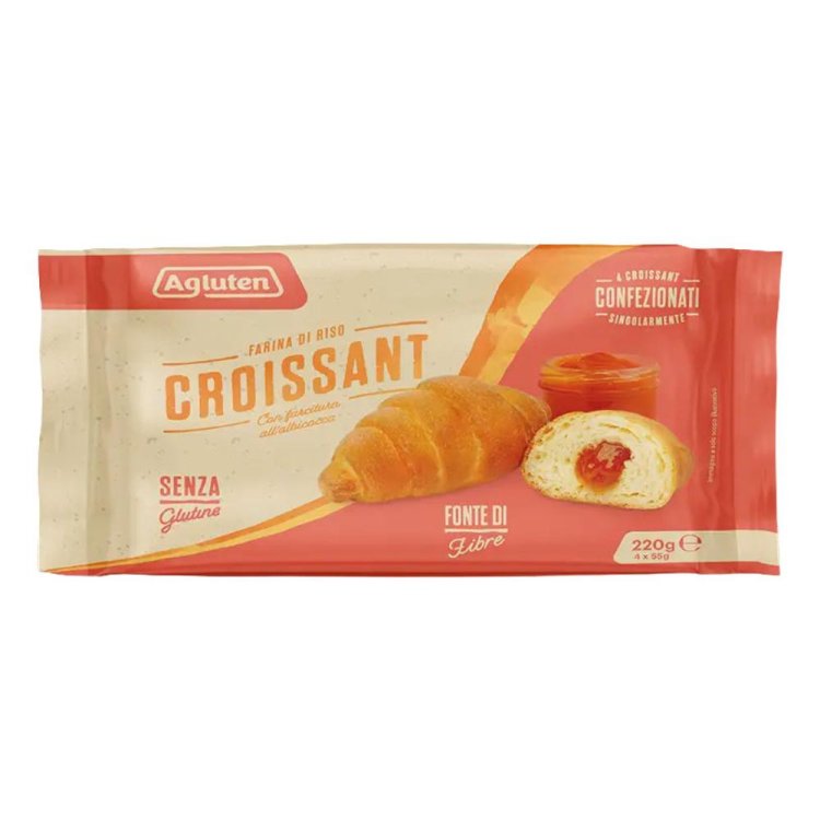 AGLUTEN Croissant Alb.4x55g
