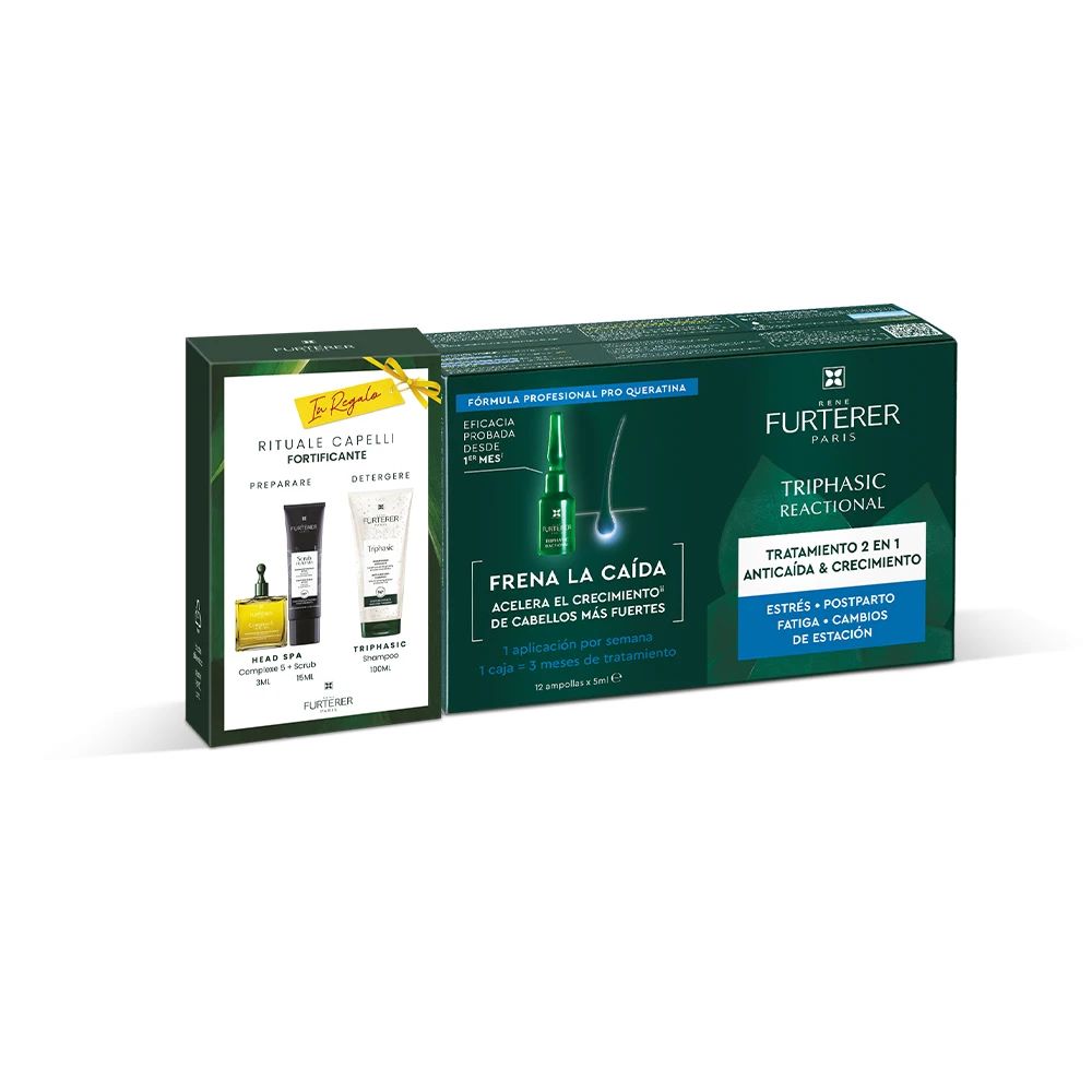 Triphasic Reactional - Trattamento contro la caduta temporanea dei