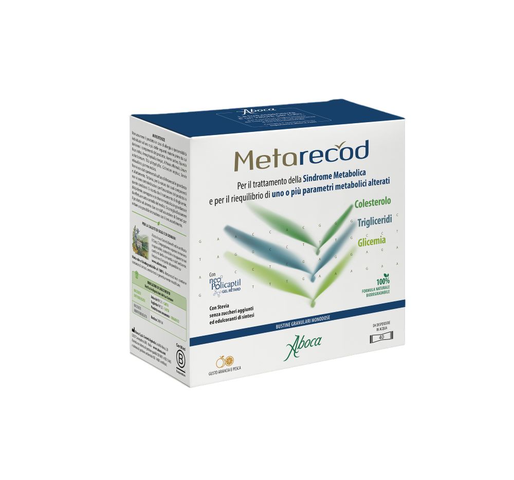 Metarecod - Per il trattamento della sindrome metabolica - 40 bustine