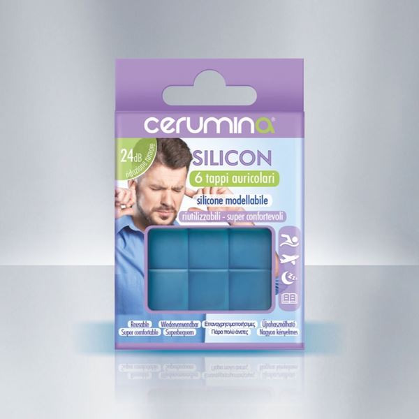 Cerumina Silicon 6 Tappi al Silicone