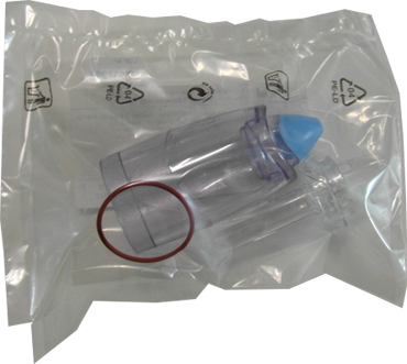 Rinowash Kit Azzurro Campana Universale per doccia nasale