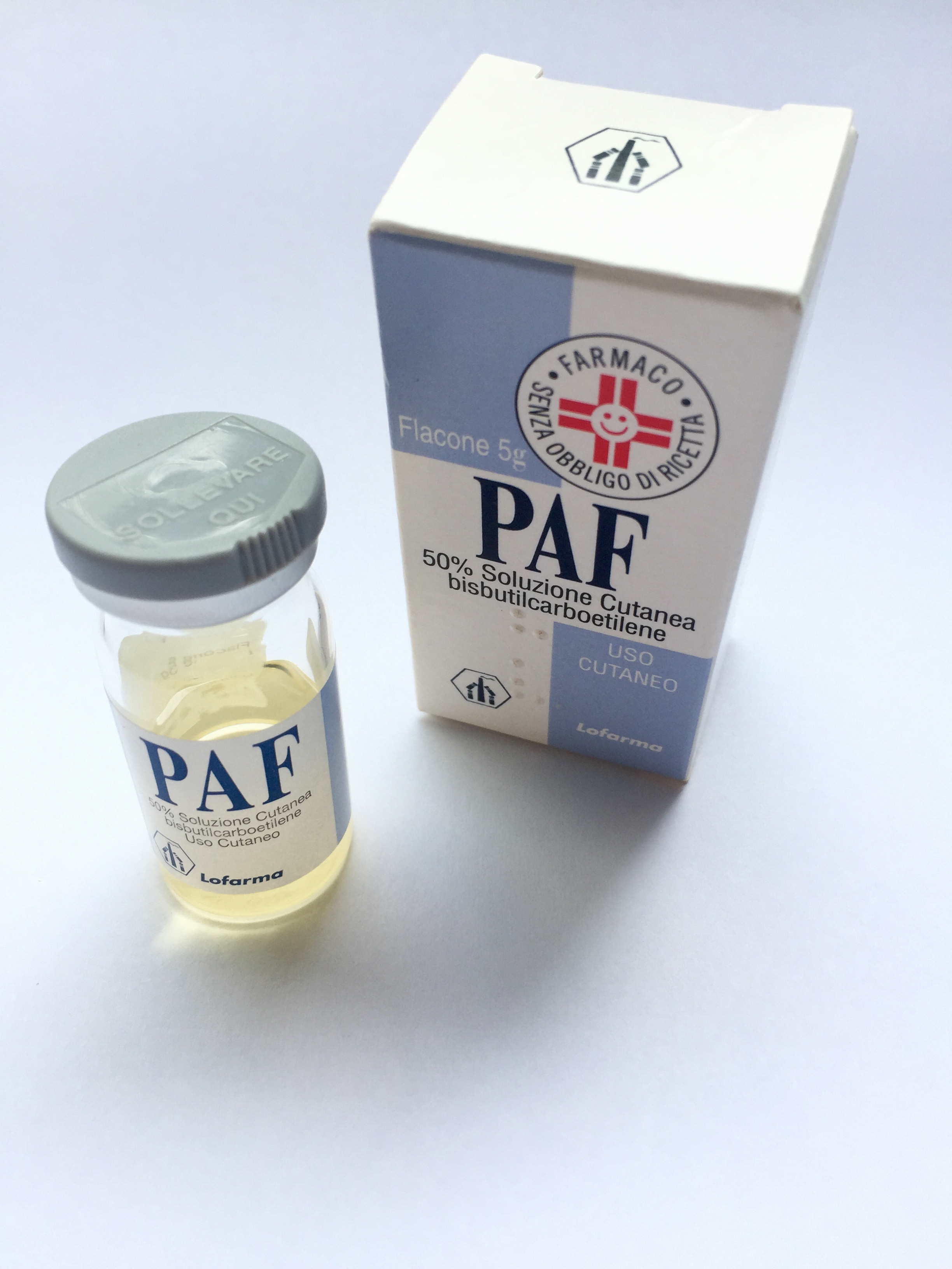 PAF Soluzione Cutanea Antiscabbia - Per il trattamento delle dermatosi  parassitarie - 5 g