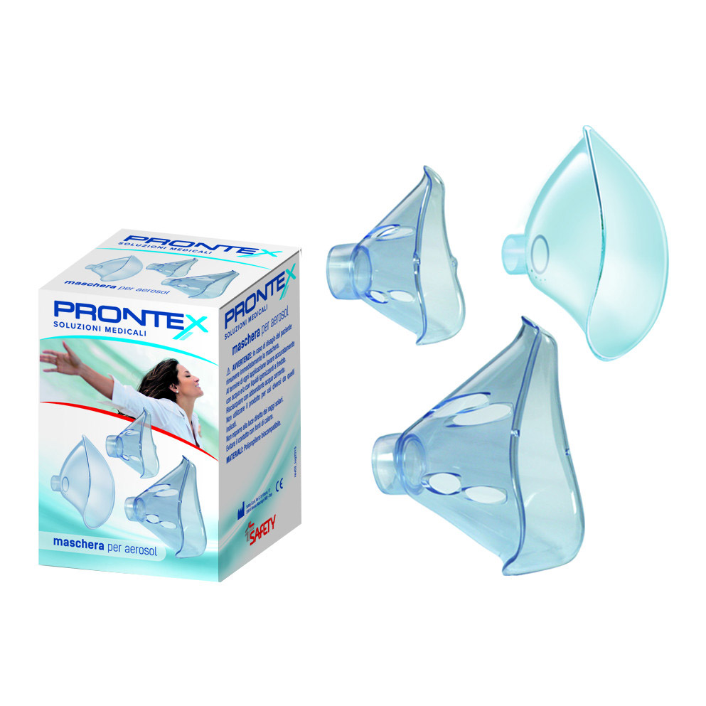 Aerosol nebula + kit maschera naso bocca ampolla doccia nasale + Rinowash -  Farmacia Spargoli Mario