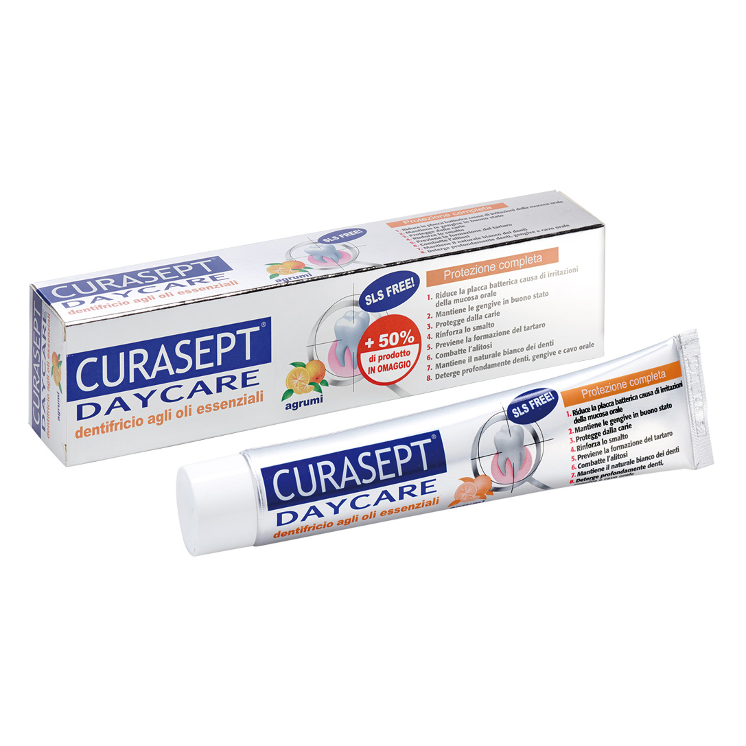 Curasept Gel Dentifricio Rigenerante Clorexidina 0,20% + acido ialuronico  75 ml