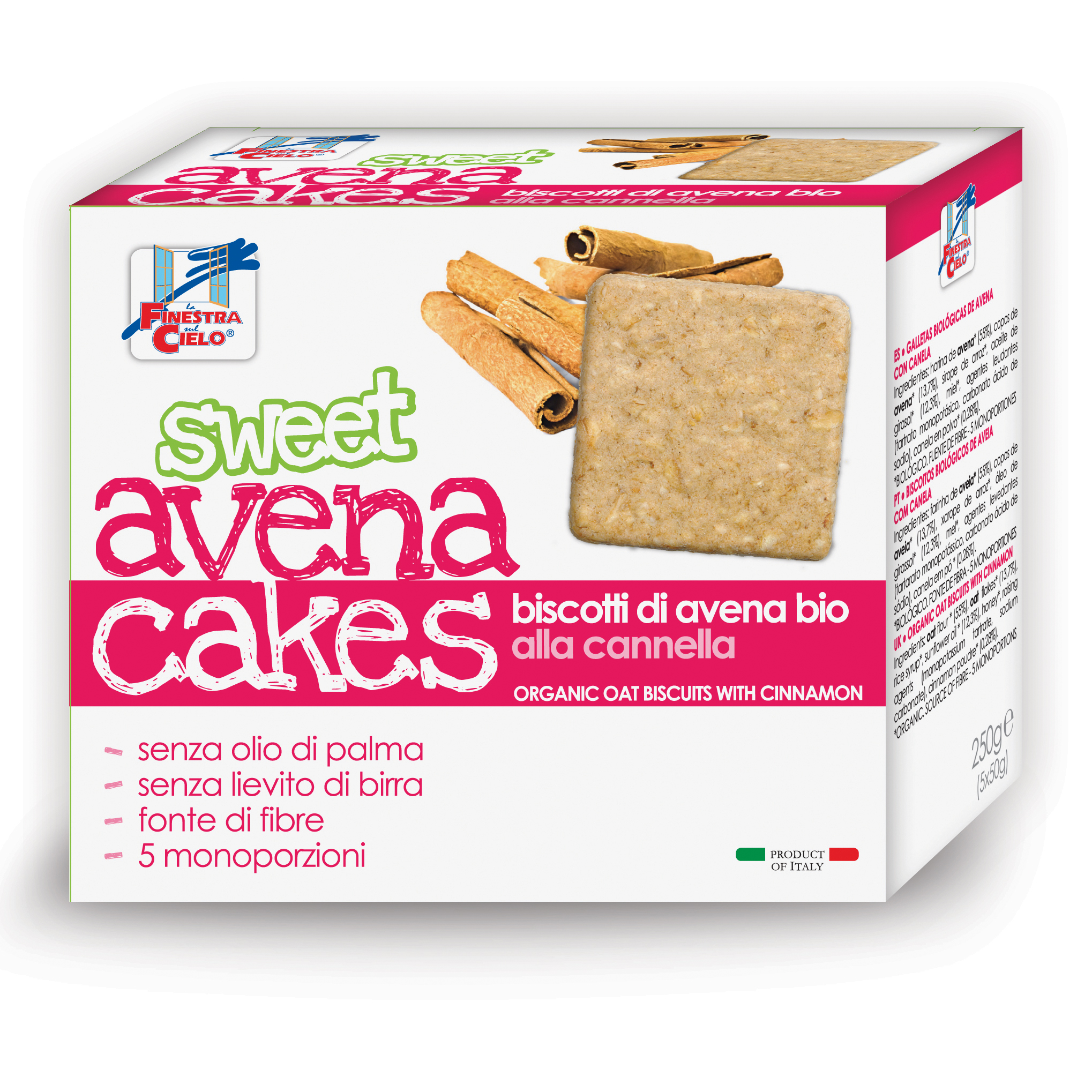 Fsc Biofibre+ Crusca Di Avena Bio Ad Alto Contenuto Di Fibra 250g