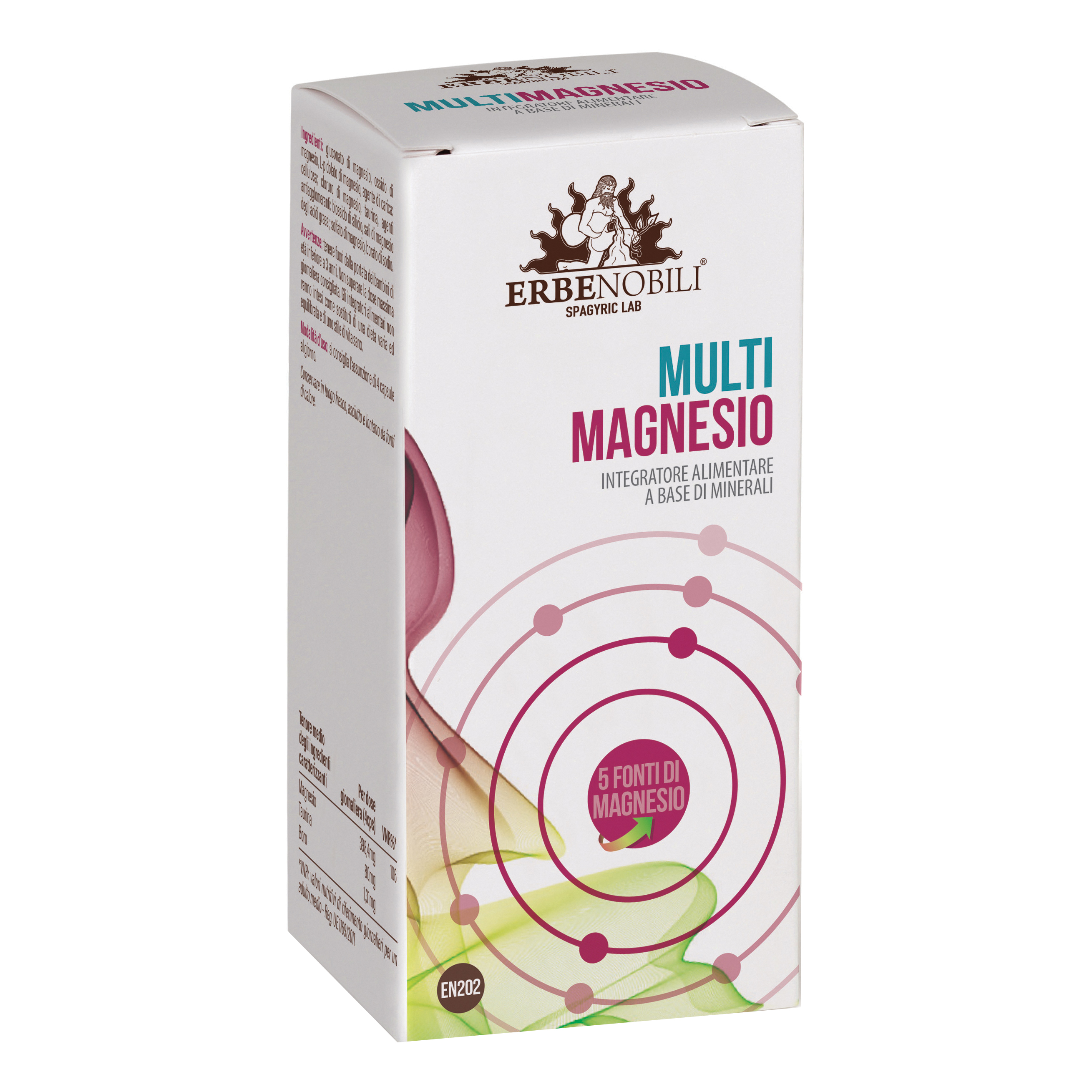 Capsule Di Magnesio 500Mg 100 Capsule Ossido/Citrato